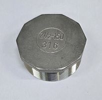 Заглушка 2 1/2" наружная резьба W11